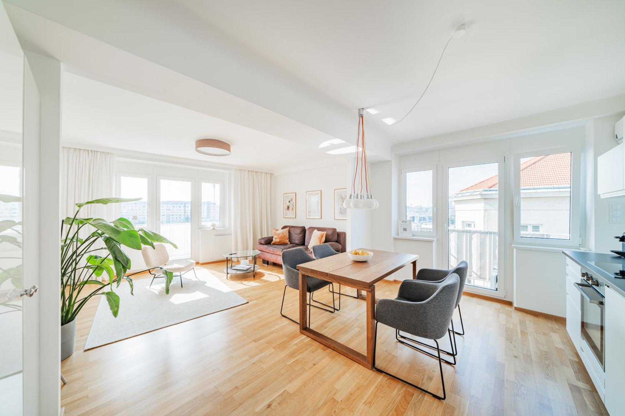 Central 60M2 Suite 10 Min Walk From Main Station Wien Exterior foto